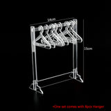 Acrylic Mini Jewelry Hanger Rack Organizer