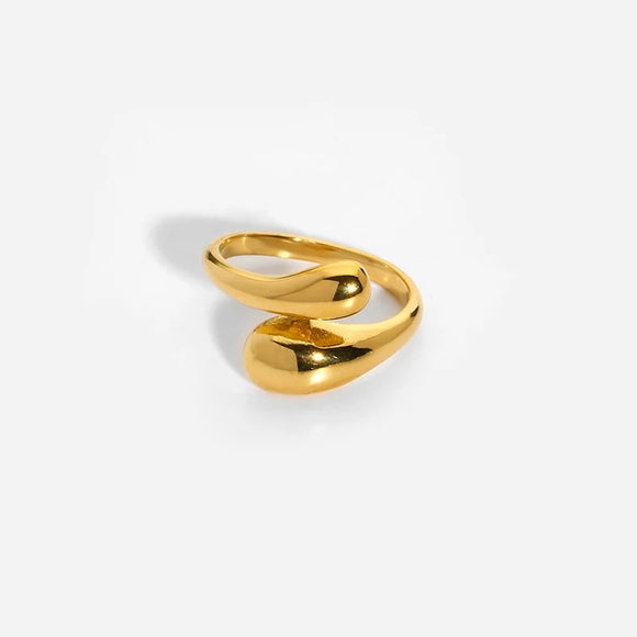Alexis 18k Gold Adjustable Ring