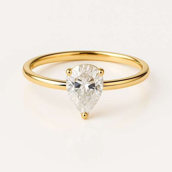 Celeste Teardrop Ring