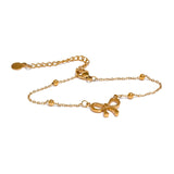 Elise Bow Chain Bracelet