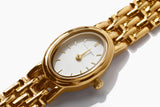 Charlotte 18K Gold Oval Dainty Watch