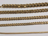 18k Gold Plated Cuban Link Chain Bracelet